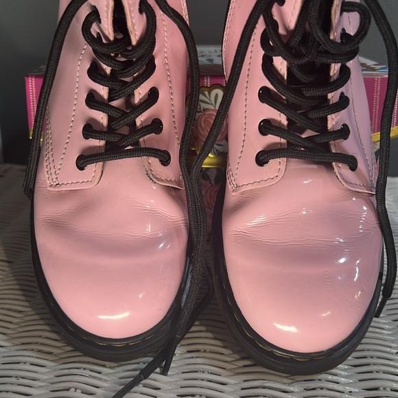 Dr. Marten Pink Leather Boots - Picture 13 of 16